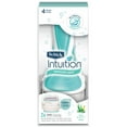 thumbnail image 1 of Schick Intuition Naturals Sensitive Care Razor with 2 Refill Blade Cartridges, 1 of 1