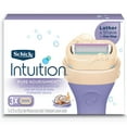 thumbnail image 1 of Schick Intuition Pure Nourishment Moisturizing Razor Blade Refills for Women with Coconut Milk and Almond Oil - 3 Count, 1 of 6