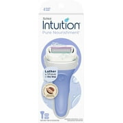 Schick Intuition Pure Nourishment Razor with 2 Refill Blade Cartridges