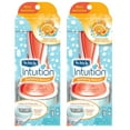 thumbnail image 1 of Schick Intuition Revitalizing Moisture Tropical Citrus Razor with 2 Refill Blade Cartridges (Pack of 2), 1 of 1