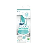 Schick Intuition Sensitive Care Womens Razor, 1 Handle + 2 Refills - 2 Pack