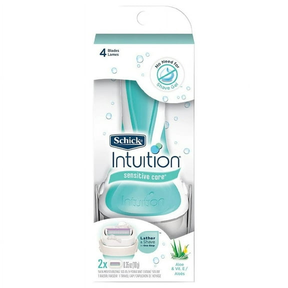 Schick Intuition Naturals Sensitive Care Razor 1 ea (Pack of 2)