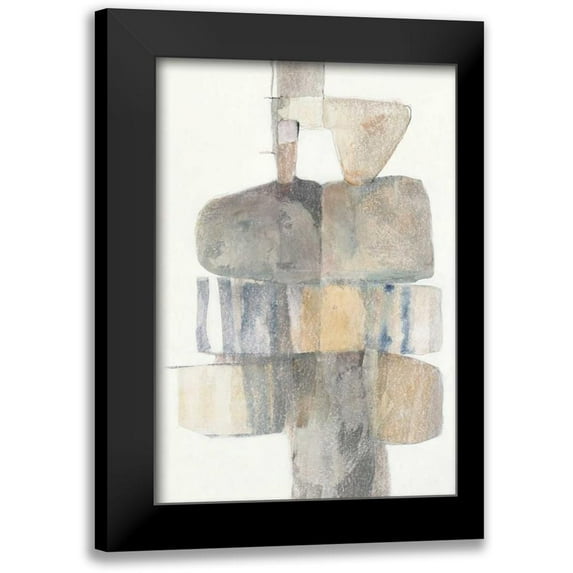 Schick, Mike 14x18 Black Modern Framed Museum Art Print Titled - Stepping Stones
