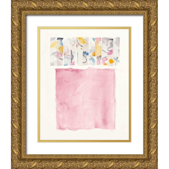 Schick, Mike 15x18 Gold Ornate Wood Framed with Double Matting Museum Art Print Titled - Day Dream III