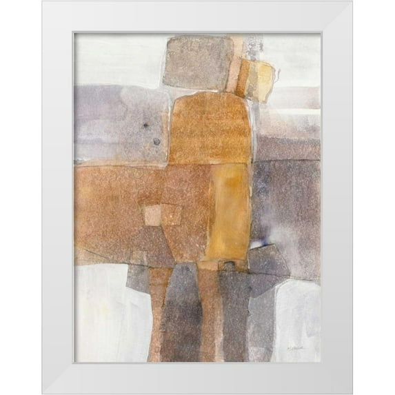 Schick, Mike 15x18 White Modern Wood Framed Museum Art Print Titled - Eight Piece Box