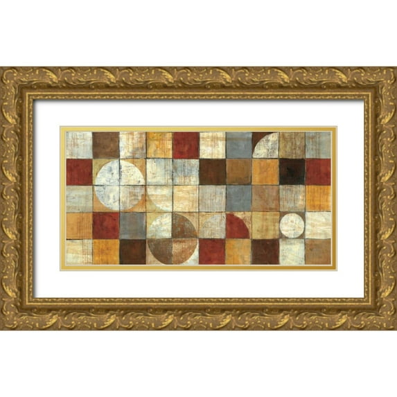 Schick, Mike 18x11 Gold Ornate Wood Framed with Double Matting Museum Art Print Titled - Tango Neutral