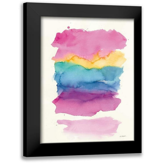 Schick, Mike 19x24 Black Modern Framed Museum Art Print Titled - Miami
