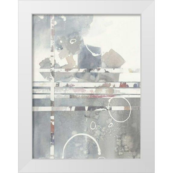 Schick, Mike 19x24 White Modern Wood Framed Museum Art Print Titled - Inbound Traffic