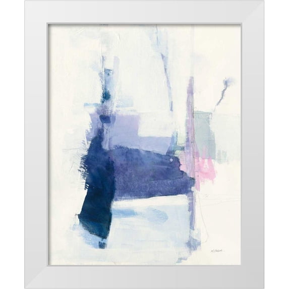 Schick, Mike 20x24 White Modern Wood Framed Museum Art Print Titled - Interlude