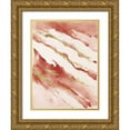 thumbnail image 1 of Schick, Mike 25x32 Gold Ornate Wood Framed with Double Matting Museum Art Print Titled - Drift v2 Red, 1 of 4