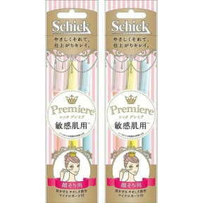 Schick Premium Sensitive Skin Disposable Razors (3 Count x 2 Packs) Direct from JAPAN - Tokyo Sakura Mall