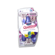 Schick Quattro For Women Disposable Razors, Sensitive Skin 3 ea