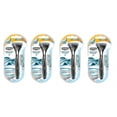 thumbnail image 1 of Schick Quattro Razor & Cartridges, Titanium Coated Blades, 1 Razor, 2 Cartridges (Pack of 4) + 3 Count Eyebrow Trimmer, 1 of 2