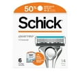 thumbnail image 1 of Schick Quattro Titanium Men's Razor Blade Refills, 6 Ct, 1 of 8