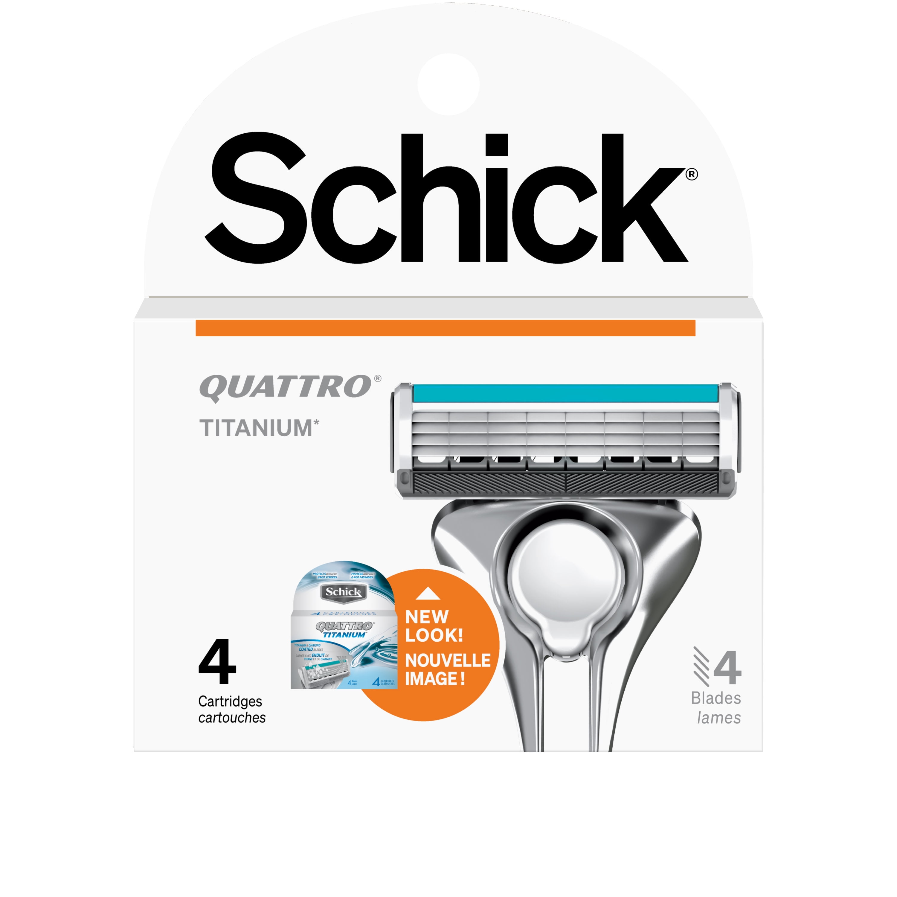 Schick Hydro 3 Razor for Men Value Pack with 4 Razor Blade Refills : Beauty  & Personal Care 