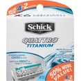 thumbnail image 1 of Schick Quattro Titanium Razor Blade Refills for Men Value Pack, 6 Count, 1 of 1