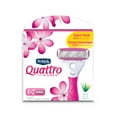 thumbnail image 1 of Schick Quattro Women's 4-Blade Razor Blade Refills, All Skin Types, 6 Ct, 1 of 6
