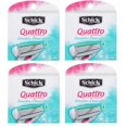 thumbnail image 1 of Schick Quattro for Women Sensitive Hypo Allergenic Aloe Refill Blade Cartridges, 8 Count (Pack of 4), 1 of 1