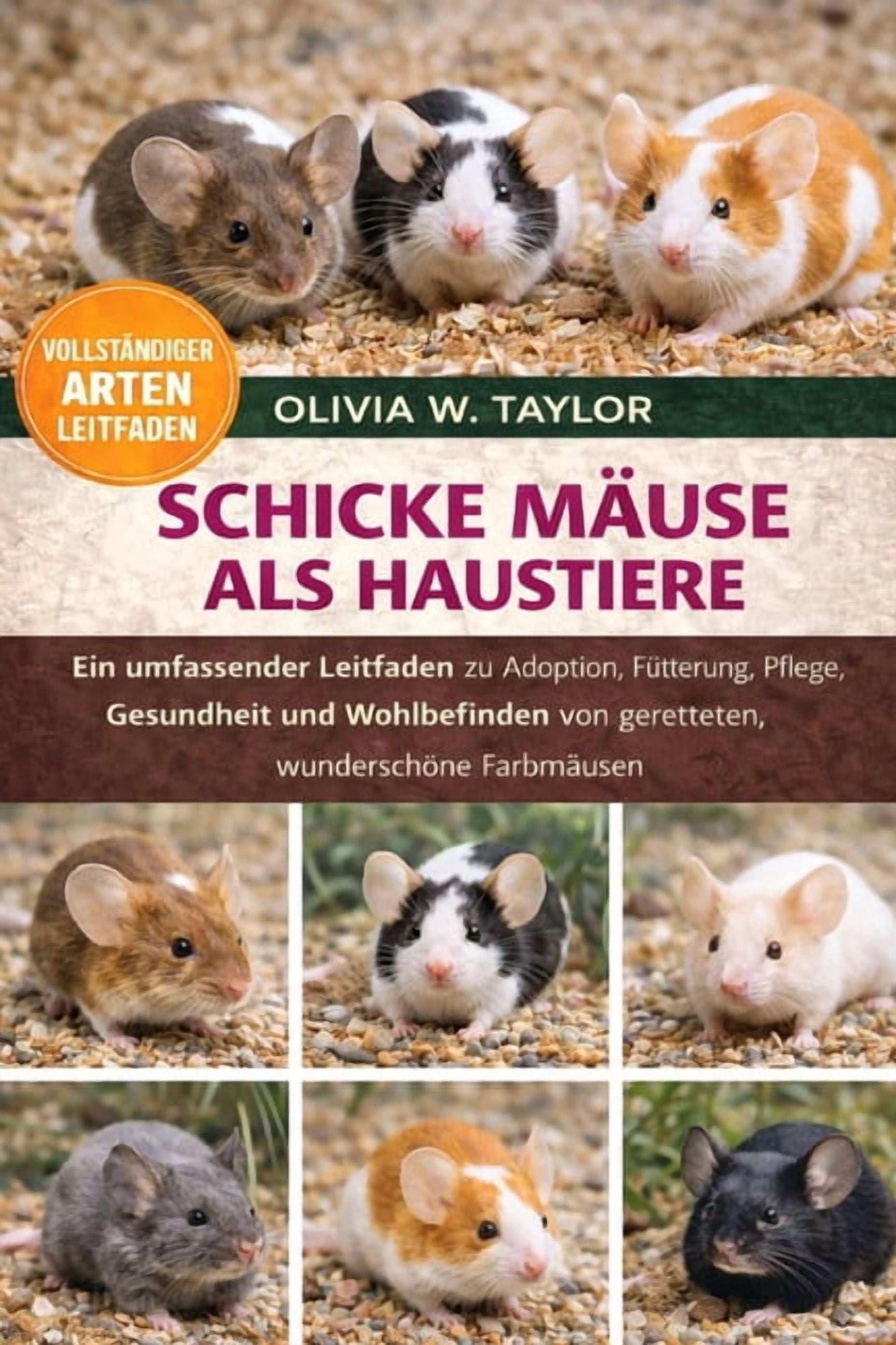 Schicke MÃ¤use ALS Haustiere: Ein umfassender Leitfaden zu Adoption, FÃ¼tterung, Pflege, Gesundheit und Wohlbefinden von g, (Paperback)