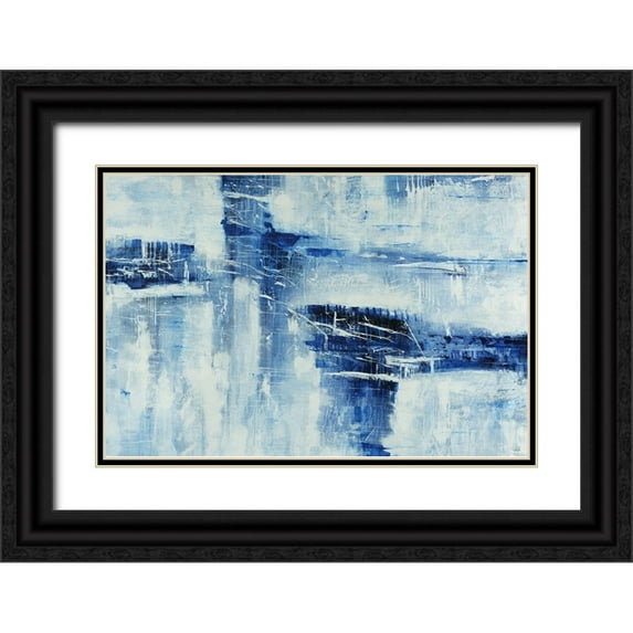 Schicker, Joshua 18x13 Black Ornate Wood Framed with Double Matting Museum Art Print Titled - Fade Out