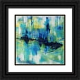 thumbnail image 1 of Schicker, Joshua 26x26 Black Ornate Wood Framed with Double Matting Museum Art Print Titled - Rush Hour Blues, 1 of 4