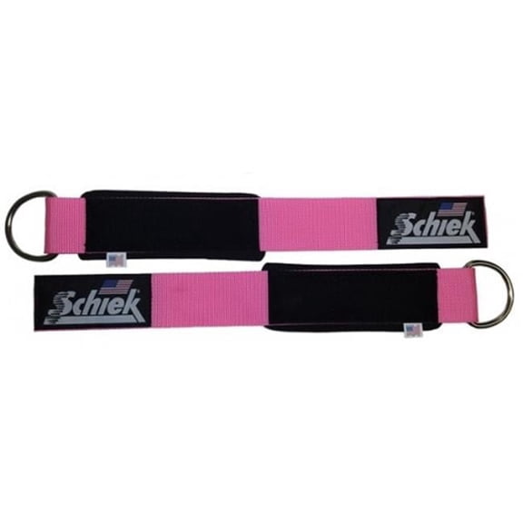 Schiek Ankle Straps, Pink