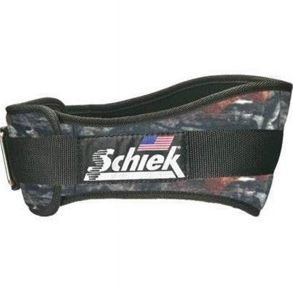 Schiek S-2004CAXS 4.75 in. Original Nylon Belt, Camoflage - Extra Small