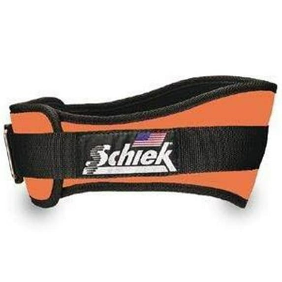 Schiek S-2006ORL 6 in. Original Nylon Belt, Orange - Large