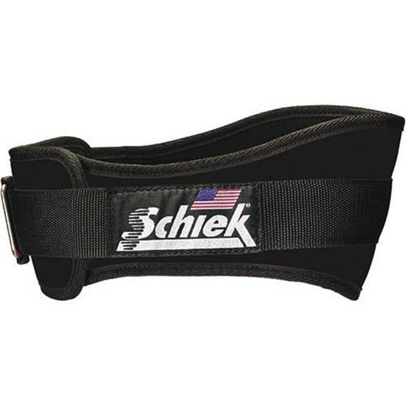 Schiek Sport  6 Inch Original Nylon Belt  Black  XXL
