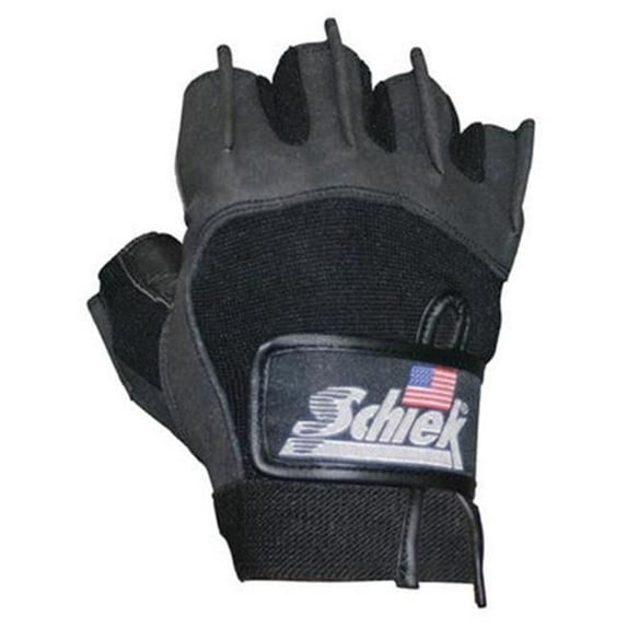 Schiek Sports H-715L Premium Gel Lifting Gloves - L