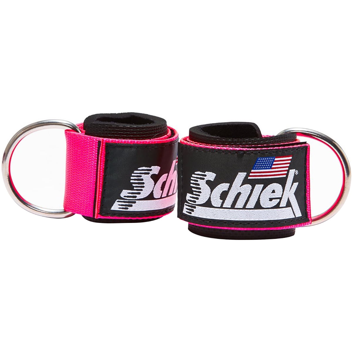 Schiek Sports Model 1700 Neoprene Ankle Straps - Pink