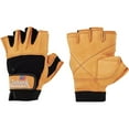 thumbnail image 1 of Schiek Sports Model 415 Power Series Weight Lifting Gloves - Small - Brown, 1 of 3