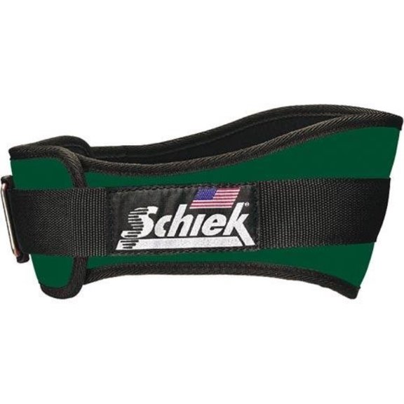 Schiek Sports Nylon Lifting Belt 4 34 Inch Xl Forest Green