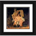 thumbnail image 1 of Schiele, Egon 27x26 Black Ornate Wood Framed with Double Matting Museum Art Print Titled - The Family 1918, 1 of 4
