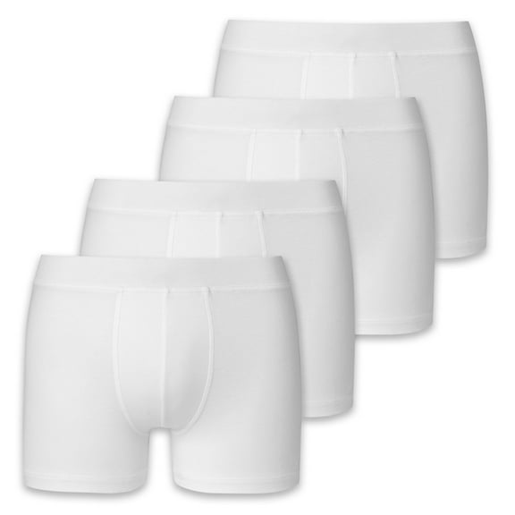 Schiesser Boys Boxer Shorts Cotton White X-Small