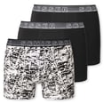 thumbnail image 1 of Schiesser Boys Shorts 3-Pack - Series "95/5", Underpants, Organic Cotton Black/White 176, 1 of 3