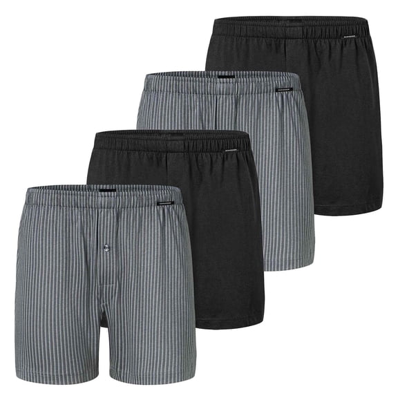 Schiesser Men Boxer Shorts Cotton Multicoloured Xxxx-Large