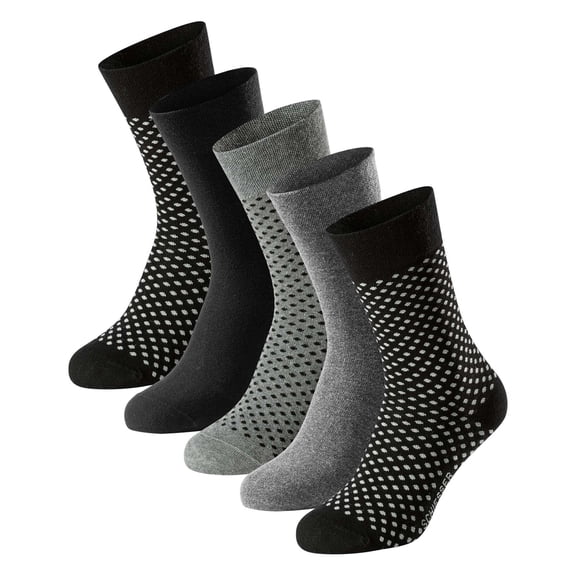 Schiesser Men Socks Cotton Grey 9-11,5