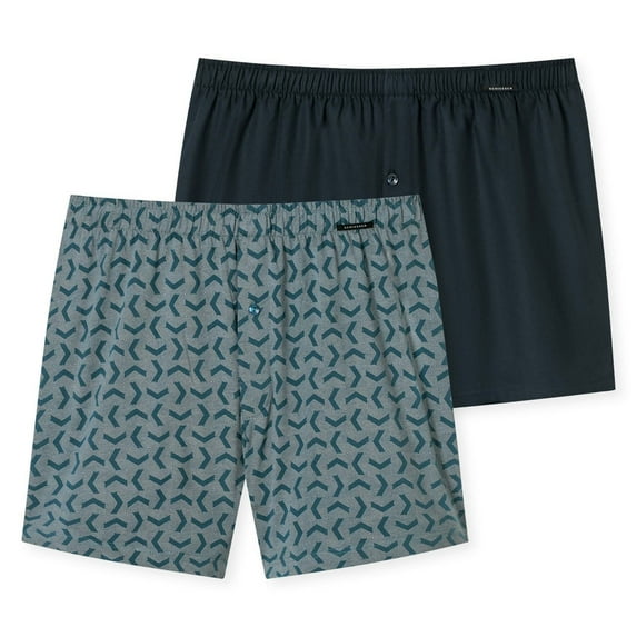 Schiesser Men Web Boxer Shorts Cotton Multicoloured 4Xl