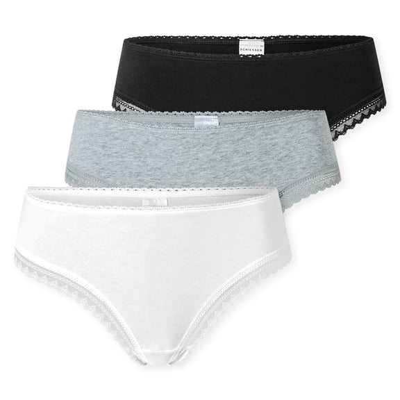 Schiesser Women String Cotton White M