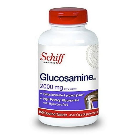 Schiff Glucosamine 2000mg with Hyaluronic Acid (Pack of 3)