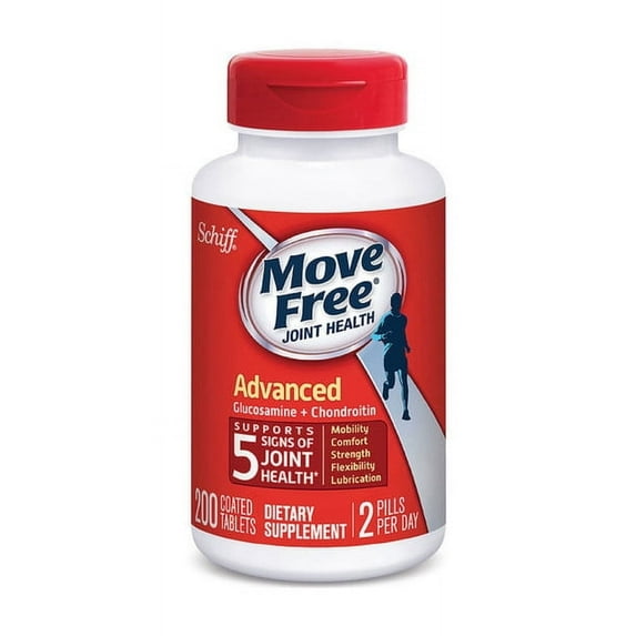 Schiff Move Free Advanced Joint Health Supplement - 200 Tablets