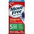thumbnail image 1 of Schiff Move Free Advanced Joint Health with Glucosamine & Chondroitin Tablets, 120 Ct, 2 Pack, 1 of 2