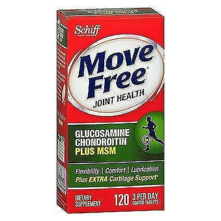Schiff® Move Free® Advanced + MSM & D3 Joint Health Tablets, 120 ct - Fred  Meyer