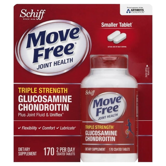 Yablets Move Free Joint Tablets 170 - Multivitamins for ecommerce - Walmart ...