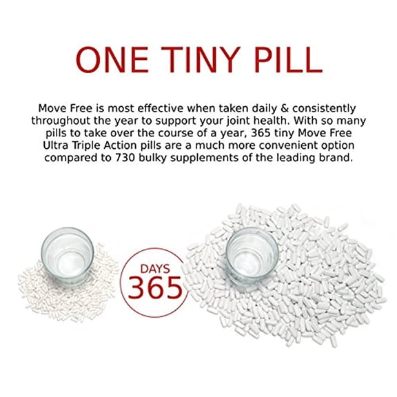 Type II Collagen, Boron & HA Ultra Triple Action Tablets, Move Free Joint Health 2 Pack
