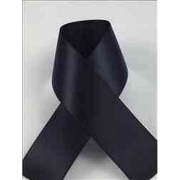 Schiff Ribbons 2244-5 100-Yard Polyester Double Face Satin Ribbon, 7/8-Inch, Black
