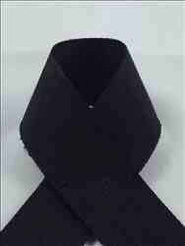 Schiff Ribbons 744-40 Polyester Grosgrain 3-Inch Fabric Ribbons, 50-Yard, Black