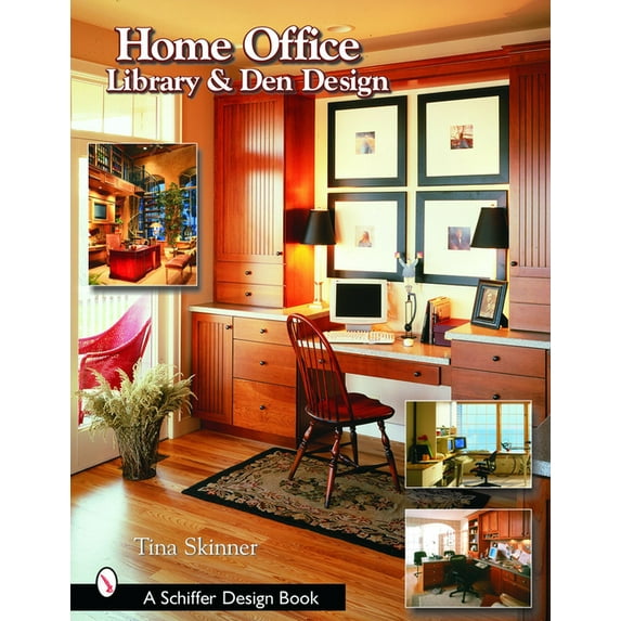 Schiffer Design Books: Home Office, Library, and Den Design (Paperback)