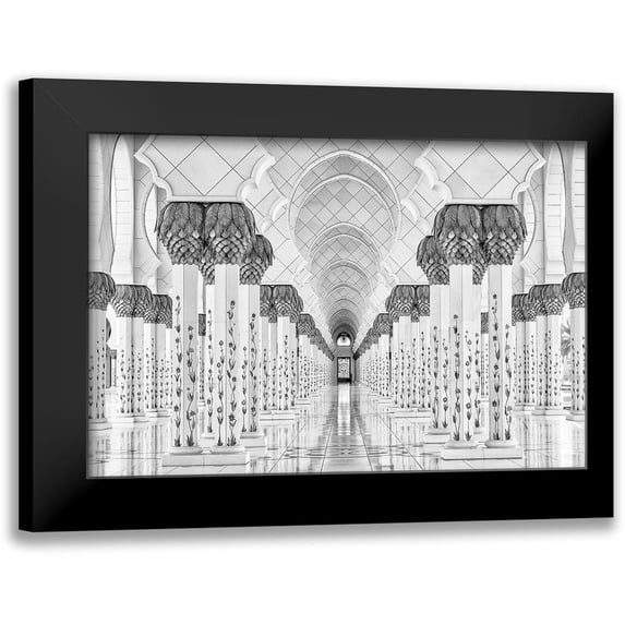 Schilbe, Stefan 18x13 Black Modern Framed Museum Art Print Titled - Kind Of Symmetry